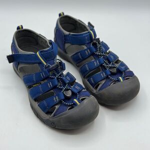 Keen Big Kids' Newport H2 Blue and Yellow Size 5